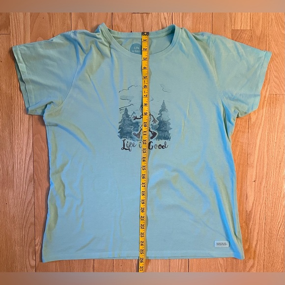 Life is Good Hiking Short-Sleeved Women’s T-Shirt, Size XL - Picture 4 of 6